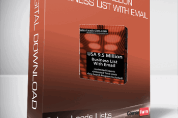 Sales Leads Lists – USA 9.5 Million Business List with Email