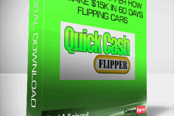 Syd Michael – Quick Cash Flipper How to Make $15k in 60 Days Flipping Cars