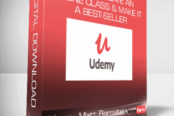Udemy, Matt Bernstein – How to Create an Online Class & Make It a Best-Seller