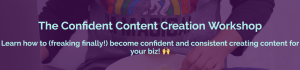 Wolves Workshops - The Content Creator Workshop