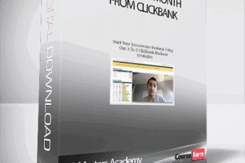 CB Masters Academy – $20,000 Per Month From Clickbank