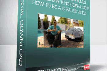 Christian McQueen (CMQ) and Andrew “King Cobra Tate” – How to Be a G Sales Video
