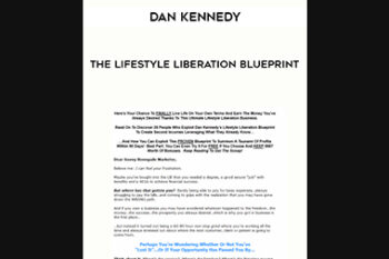 The Lifestyle Liberation Blueprint – Dan Kennedy