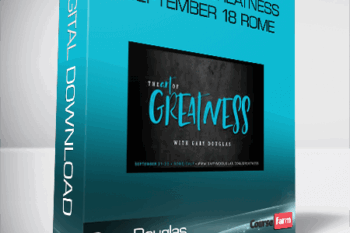 Gary Douglas – The Art of Greatness – September 18 Rome