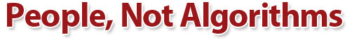 people People, Not Algorithms