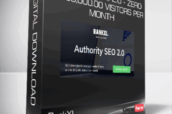 RankXL – Authority SEO 2.0 – Zero To 100,000.00 Visitors Per Month
