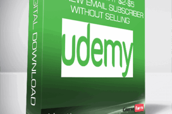 Udemy – How We Profit $2-$5 Per New Email Subscriber Without Selling