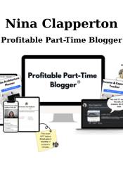Profitable Part-Time Blogger - Nina Clapperton